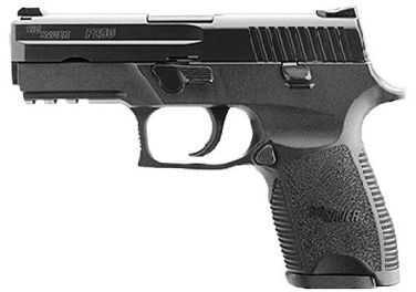 Sig Sauer P250 Compact 45 ACP 9 Round Semi Automatic Pistol 250C45BSS